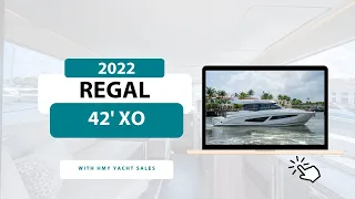 2022 Regal 42’ XO - For Sale with HMY Yachts