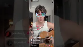 Shawn Mendes TikTok live video- 13.08.2021