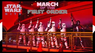 March of the First Order at Star Wars Nite | Disneyland 2023