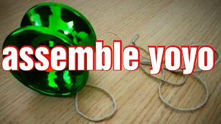 How to assemble yoyo spinner without tools. Easy tutorial