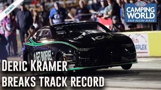 Deric Kramer makes quickest Pro Stock pass of the season