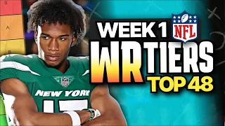 Week 1 Fantasy Football WR Rankings (Top 48)