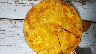 Пирог на Новый год из мандарин Вкуснятина вкусная