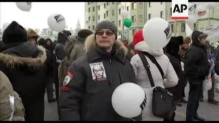 Thousands join in anti-Putin protest, Prokhorov comment