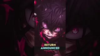 Black Clover Anime RETURN Season 5 (EP 171) ANNOUNCED!!