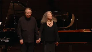 Martha Argerich& Mikhail Pletnev.  Schubert, Chopin, Mozart at Lucerne Festival Hall 16.01.2024
