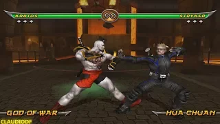 [TAS] Mortal Kombat Armageddon KRATOS (God of War 3) (VERY HARD)  (WII)