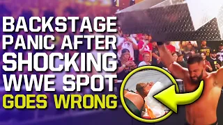 Backstage Panic After SHOCKING WWE Spot Goes Wrong | Major Raw Star PULLED From India Supershow