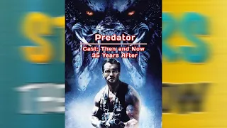 Predator 1987 Cast Then and Now 2022 [35 Years After] #shorts