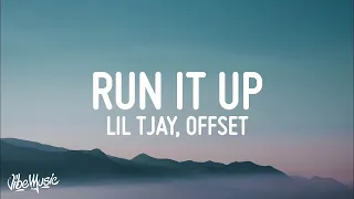 Lil Tjay - Run It Up (Lyrics) ft. Offset & Moneybagg Yo  | 1 Hour Pop Music Lyrics 2023