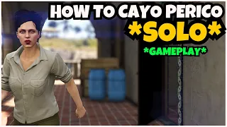 GTA 5 How to Cayo Perico SOLO Gameplay - Fast Easy Undetected Heist