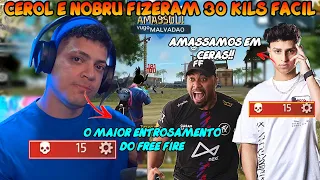 🤩CEROL E NOBRU FIZERAM A MESMA QUANTIDADE DE KILS E HUMILHARAM O MAPA INTEIRO🤩ft GORILA🤩