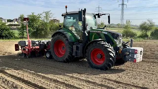 Fendt 516 Profi+ mit Horsch Maestro 6 TX im Einsatz