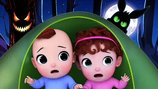 Monsters in The Dark Song + More Nursery Rhymes & Kids Songs | Bebeplim