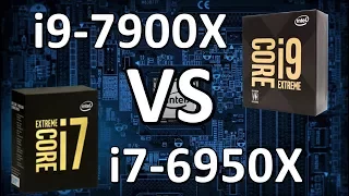 i9-7900x vs i7-6950x | Comparison, Benchmarks, FPS Tests