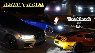 Race Wars V2! (M5,  Trackhawk, Mustang, Corvette, WRX)