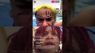 6ix9ine & Trippie Redd Instagram Live Stream fight!!!!!