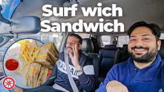 Toyota Surf Vich Rizwan Burger Ka Sandwich | Food on Wheels