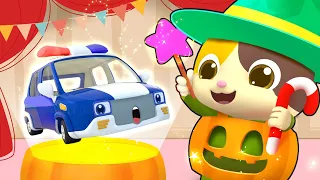 Police Car, Fire Truck, Ambulance - Halloween Party | Kids Songs | BabyBus - Cars World