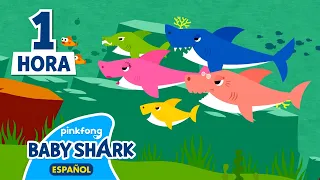 Baby Shark en español | 1 Hora de Tiburón Bebé | +Recopilación  | Canciones Infantiles