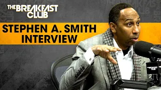 Stephen A. Smith Weighs In On Ime Udoka, Easing Up On Kyrie Irving, New Podcast, Book + More