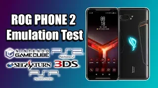 ROG Phone 2 Emulation Test - 855+ Dolphin Citra Redream Saturn PS2