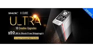 Authentic SMOK X Cube ULTRA 220W Unboxing Review - 3FVape