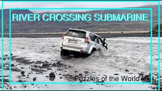 Iceland Super Jeep Dangerous River Crossing Road F249 Þórsmörk FAIL or WIN ? Toyota Landcruiser 4X4