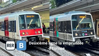 RER B : Deuxième Ligne la plus utilisée d’Europe / Second most used line in Europe