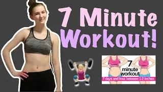 I Tried the 7 Minute Workout Challenge For 7 Days! | Does it Really Work?