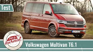 Volkswagen Multivan T6.1 2.0 BiTDI 4Motion TEST (Autožurnál TV): Nový nie je len displejmi