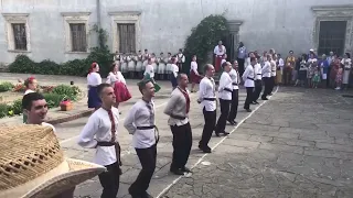 Group Polka Dance   Svirzh Castle   Ukraine   Lviv 2018 720p