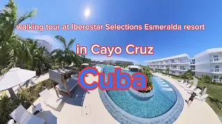 walking tour at Iberostar Selections Esmeralda resort