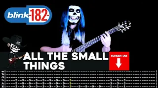 【BLINK 182】[ All The Small Things ] cover by Masuka | LESSON | GUITAR TAB