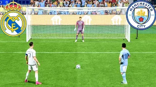 FC 24 | Real Madrid vs Manchester City | Ronaldo vs Messi | Penalty Shootout - PS5