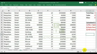 Unit 5.2 Structured Reference in Excel Table