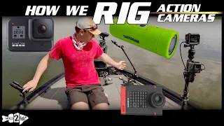 How We Mount POV Cameras for Filming Fishing Videos