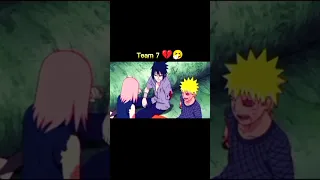 When Team 7 Reunited After So Long Time 🤧✨♥️ #shorts #anime #narutoshippuden #amv