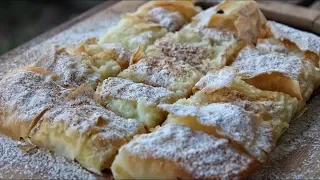 Custard Pie With Phyllo - Bougatsa