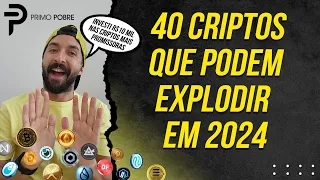 AS MELHORES CRIPTOS PARA 2024 (Blockchain, DeFi, Games, IA, Memecoin - COMO INVESTIR PASSO A PASSO)