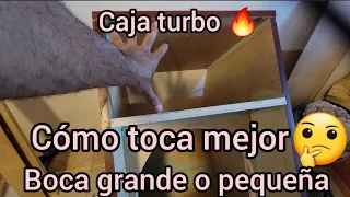 Aquí te cuento, cómo está caja turbo  puede brindar mejor sonido 🎶