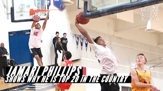 Jamari Phillips Shows Why He is Top 20 2024 in the Country In PreSeason Scrimmage