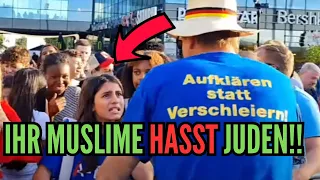 RECHTSEXTREMER Politiker bringt syrisches Kind zum WEINEN!