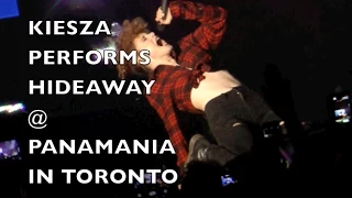 Kiesza Performs Hideaway @ Panamania In Toronto