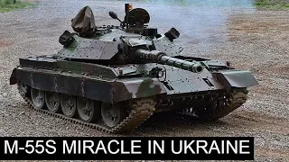 Ukraine's M-55S Tank Hit By Russian Shell And Survived Analysis