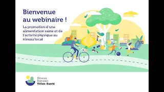 RfVS - Webinaire de présentation de l'ouvrage 'Alimentation et activité physique'