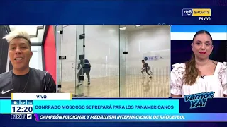 Conrrado Moscoso se prepara para los Panamericanos 🔥. Esto dijo el Campeón y Medallista Nacional 🥇.