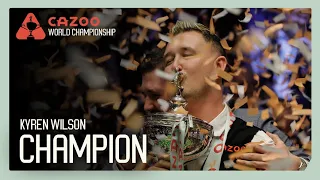 EMOTIONAL WILSON WINS TITLE! | Cazoo World Championship 2024 😭