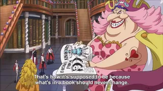 Big Mom Gets Angry At Vinsmoke Judge – One Piece 812 [HD]