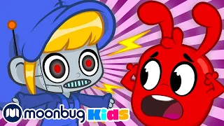 🤖 Robô Mila 🤖| 2 HORAS DE MORPHLE BRASIL! | Moonbug Kids em Português | Desenhos Animados Infantis